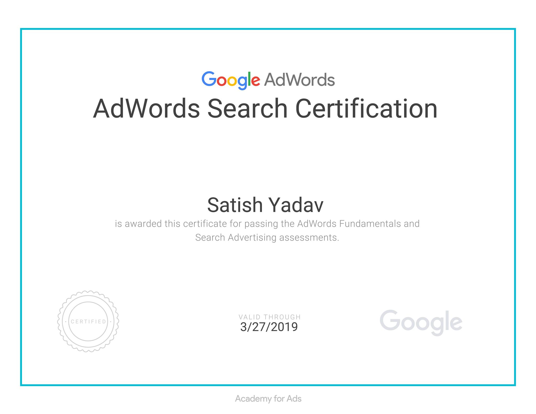 AdWords Search